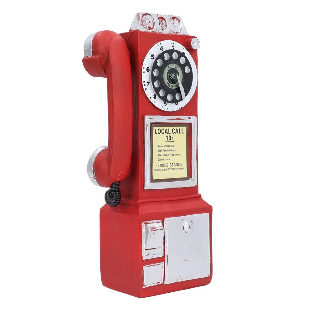 9200 Retro Telephones Ornament,Wall Mounted Vintage Rotate Classic Look